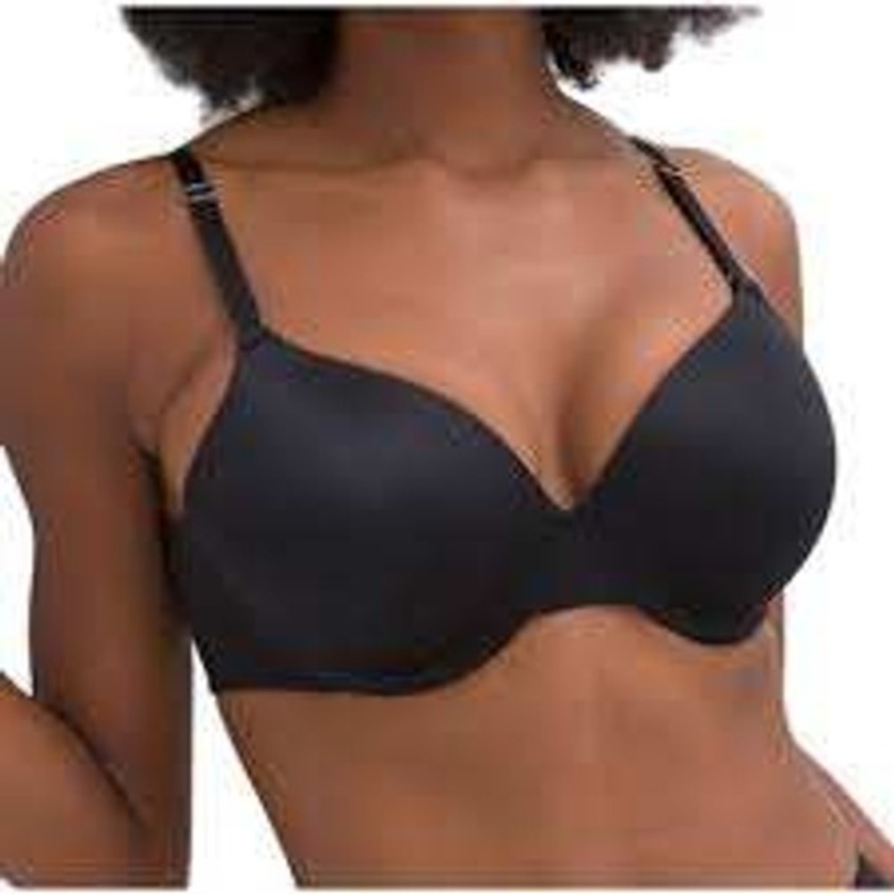 Soma Vanishing Back Full‎ Coverage Underwire Bra Black 38D 570000195